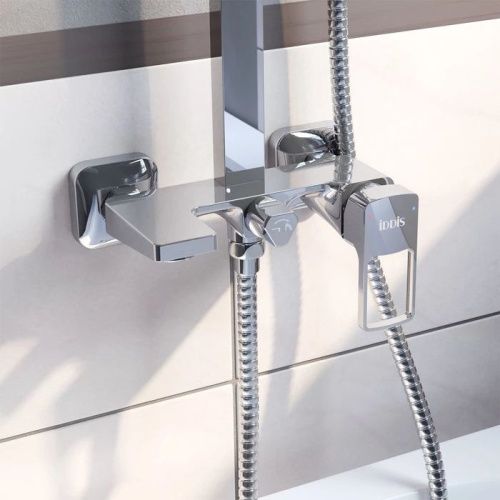 Душевая стойка Iddis Bild BILSB1Fi06 настенная цвет хром - фото 3