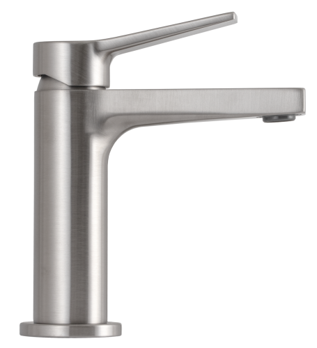 Смеситель Remer Slash & Dot SL12XV на раковину нержавеющая сталь - фото 2