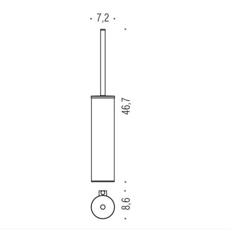 Ершик Colombo Mini B4007.GM