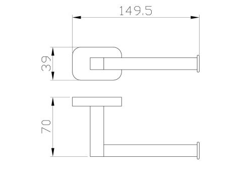 Бумагодержатель Wonzon & Woghand GRAFFITY WW-9316-BG - фото 2