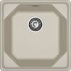 Кухонная мойка Granfest Unique U-500 топаз 50х50 цвет серый поверхность матовая