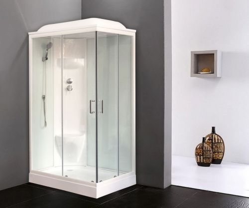 Душевая кабина Royal Bath НР RB8120HP6-WT-L 120х80 прямоугольная с крышей ориентация левая - фото 2