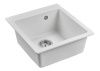 Кухонная мойка Paulmark KANTE 45 PM104651-WH 45х50 цвет белый