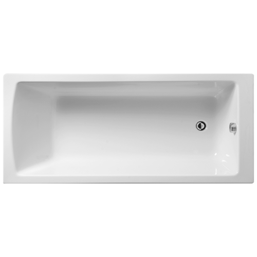 Ванна акриловая Vitra Neon 52280001000 170х75 пристенная прямоугольная без ножек