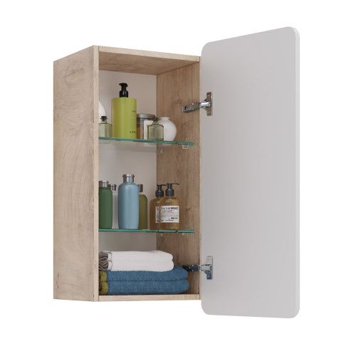 Шкаф LeMark Olivia LM08OL35PL 40х70 подвесной цвет белый - фото 4