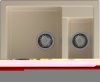 Кухонная мойка Granfest Quadro Q-610K кашемир 60х50 цвет бежевый поверхность матовая