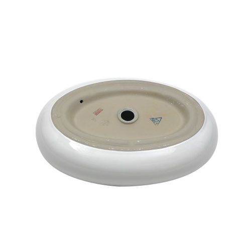 Раковина из сантехнического фарфора Melana 320315-805 60х40 накладная цвет белый без отверстий под смеситель - фото 4