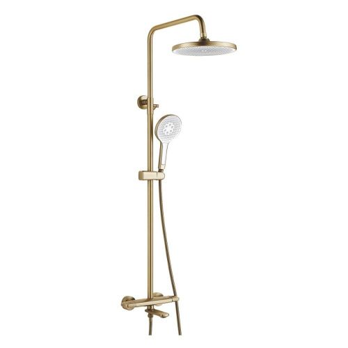 Душевая стойка Rose R3936G настенная цвет золото - фото 2