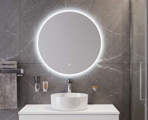 Раковина из сантехнического фарфора Bond Circle S53-390 40х40 накладная цвет белый без отверстий под смеситель - фото 3