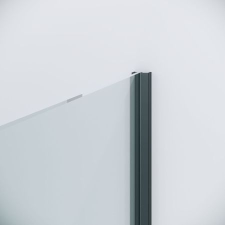 Душевая дверь Niagara Nova NG-34-11AGR 110х195 стекло прозрачное профиль графит