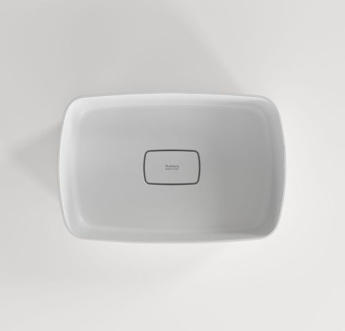 Раковина из искусственного камня Plumberia Selection Nove NOVE SOFT BO 50х30 накладная цвет белый - фото 3