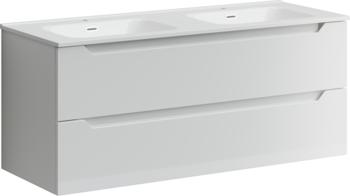 Тумба под раковину Sancos Norma 2.0 NR2.0120-2W 120х50 подвесная цвет белый - фото 2