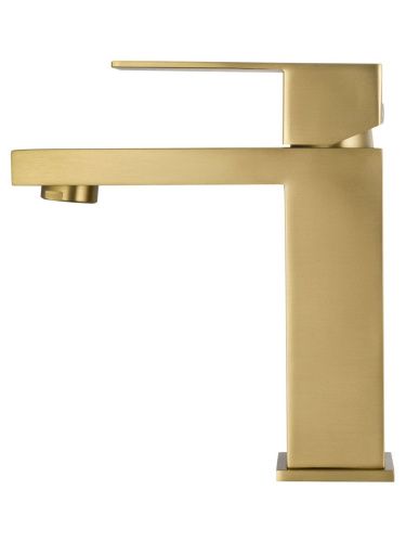 Смеситель Wonzon & Woghand WW-A40982-BG на раковину золото - фото 2