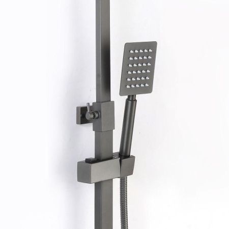 Душевая стойка D-Lin D10A03-S настенная цвет серый