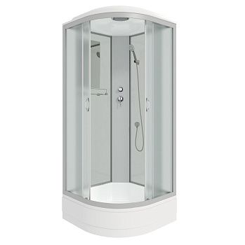 Душевая кабина Niagara Classic 33011424 90х90 четверть круга с крышей ориентация универсальная