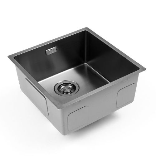 Кухонная мойка Grandex Aqua 5011353 45х45 цвет серый поверхность матовая - фото 4