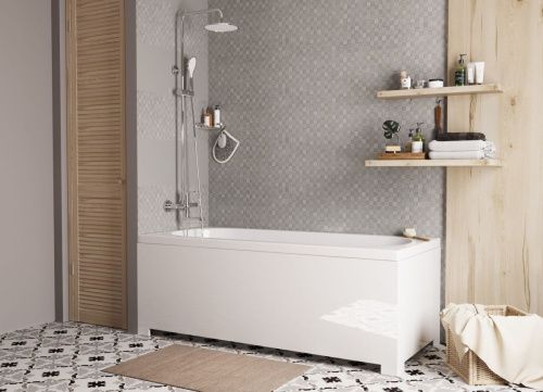 Ванна из литьевго мрамора Эстет Честер ФР-00014626 180х80 пристенная прямоугольная - фото 5