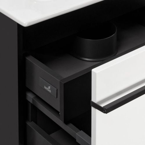 Тумба под раковину Roca Aneto 7857430806 80х50 подвесная цвет белый - фото 4