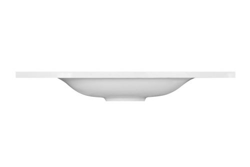 Раковина из искусственного камня Эстет Бали ФР-00014909 100х50 накладная цвет белый 1 отверстие под смеситель - фото 2