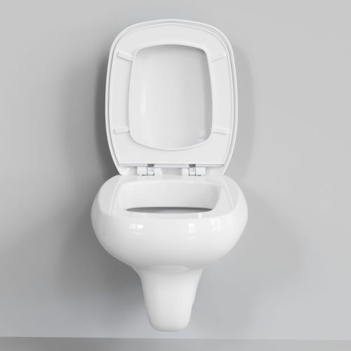 Чаша унитаза подвесная Ambassador Diamond 123T20001R цвет белый без сиденья каскадный смыв - фото 3