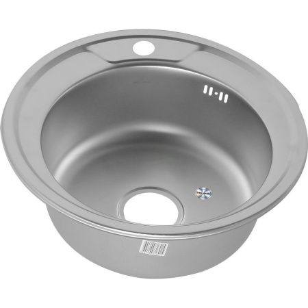 Кухонная мойка Melana 017/3M (*12) 50х50 цвет хром