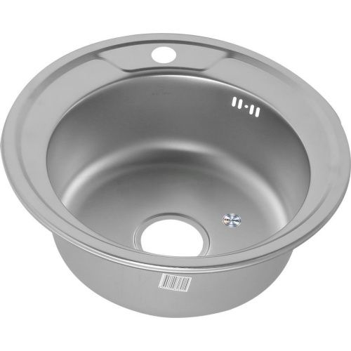 Кухонная мойка Melana 017/3M (*12) 50х50 цвет хром - фото 2