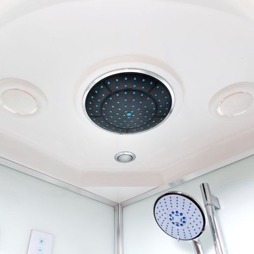 Душевая кабина AvaCan D10SEL 100х100 четверть круга с крышей ориентация универсальная - фото 4