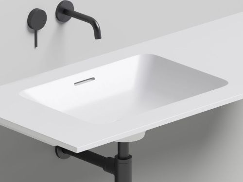 Раковина из искусственного камня S-Stone Salini MAREA 1802206MF 60х40 встраиваемая цвет мультиколор - фото 5