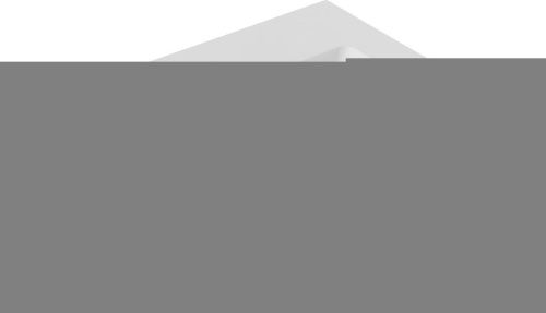 Раковина из искусственного камня Aquanet Текла 00328984 60х50 полувстраиваемая цвет белый 1 отверстие под смеситель - фото 5