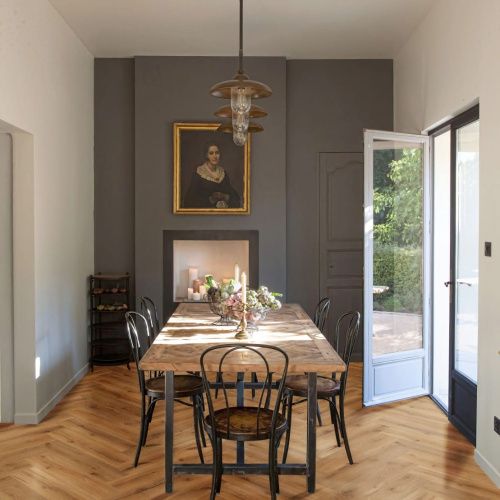 SPC ламинат CronaFloor Herringbone 2.0 Дуб Лион H012 Т092548 толщина 0,45 см 42 класс 640х128 - фото 2