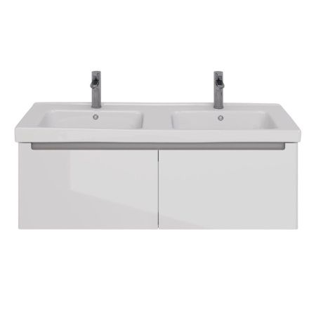 Тумба под раковину LeMark Buno mini LM05BM125T 120х40 подвесная цвет белый