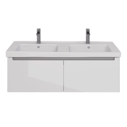 Тумба под раковину LeMark Buno mini LM05BM125T 120х40 подвесная цвет белый - фото 5