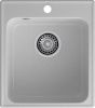 Кухонная мойка Granfest Quarz 17 серый 50х40 цвет серый поверхность матовая
