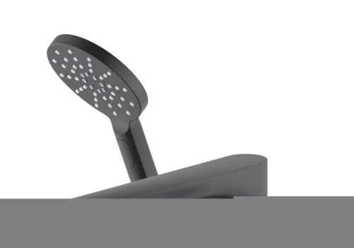 Смеситель Aquatek БЕТТА AQ1148MB на борт ванны черный - фото 3