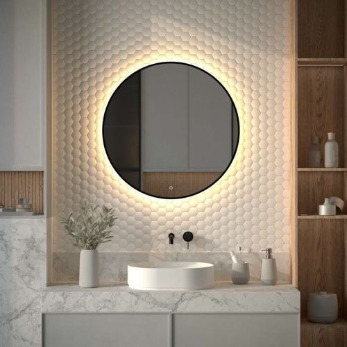 Зеркало с подсветкой Defesto AURA DF 2995S 80х80 подвесное - фото 3