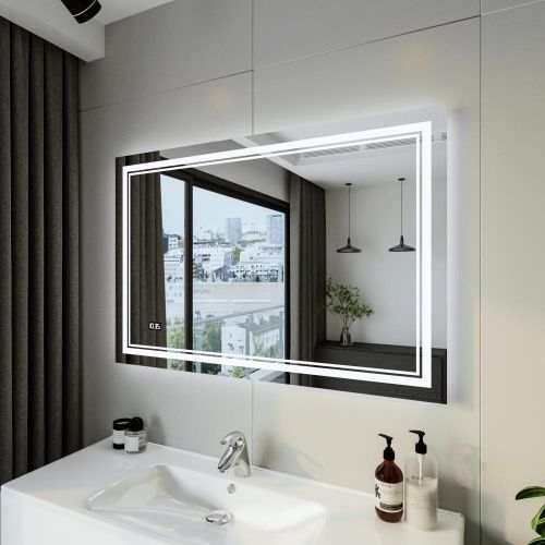 Зеркало с подсветкой Бриклаер Эстель 4627125414336 120х80 подвесное - фото 2