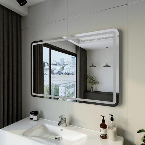 Зеркало с подсветкой Бриклаер Эстель 4627125414268 120х80 подвесное - фото 4