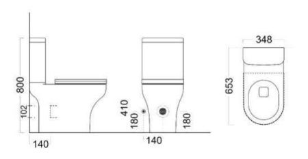 Бачок для унитаза Kerama Marazzi BUONGIORNO BG.cis.01
