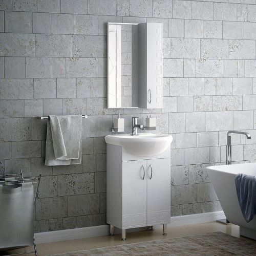 Зеркало-шкаф Corozo Олимп SD-00000695 50х70 подвесной цвет белый - фото 3