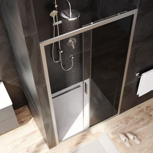 Душевая дверь Am.Pm Gem W90G-110-1-195MG 110х195 стекло прозрачное профиль хром - фото 3