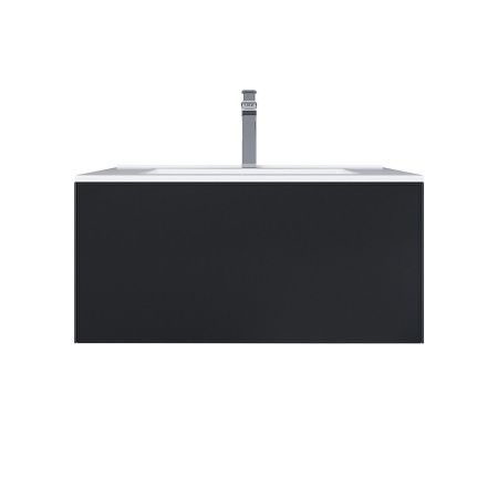 Тумба под раковину Uperwood Parma Premium 3930205464 80х50 подвесная цвет черный