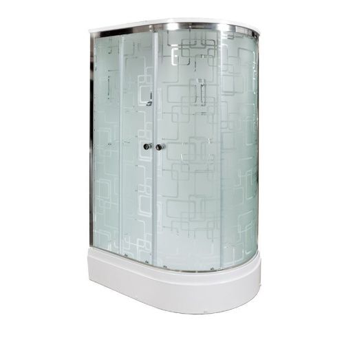 Душевая кабина AvaCan EM2712LEL 120х80 асимметричная с крышей ориентация левая - фото 2