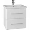 Тумба под раковину СанТа Омега 207035 50х40 подвесная цвет белый