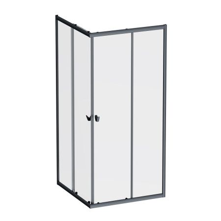 Душевой уголок Am.Pm Sunny W87G-403-9090-BT 90х90 стекло прозрачное профиль черный без поддона