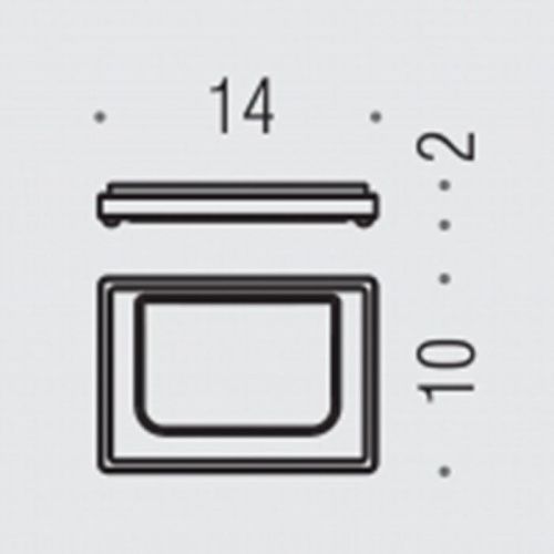 Мыльница Colombo Look B1640.NM-VAN - фото 2