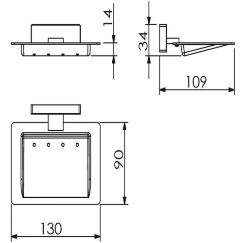 Мыльница Langberger ALSTER 10915B - фото 2