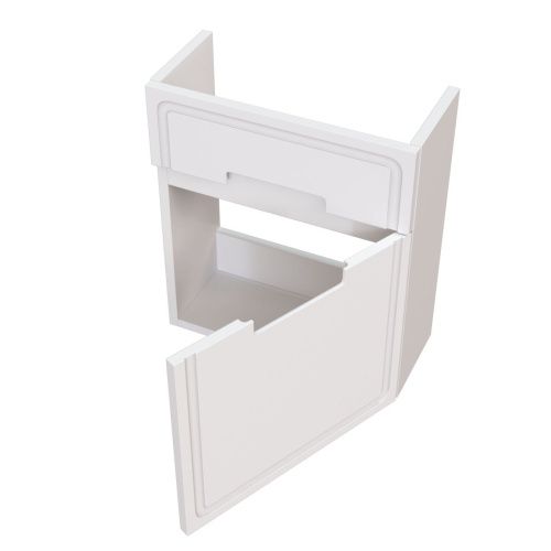 Тумба под раковину Taliente Olejo TA-MBO-50PR-blanco 50х20 подвесная цвет белый - фото 2