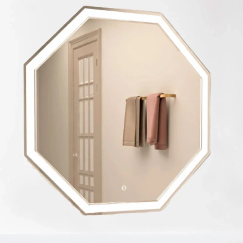 Зеркало с подсветкой Art&Max ARGO AM-Arg-800-800-DS-F 80х80 подвесное