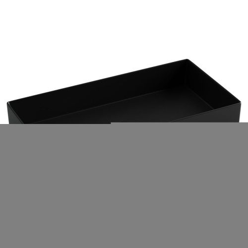 Раковина из сантехнического фарфора Ceramica Nova ELEMENT CN6071MB 70х40 накладная цвет черный без отверстий под смеситель - фото 2