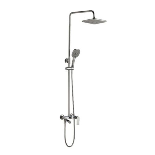 Душевая стойка Haiba HB23505 настенная цвет хром - фото 2